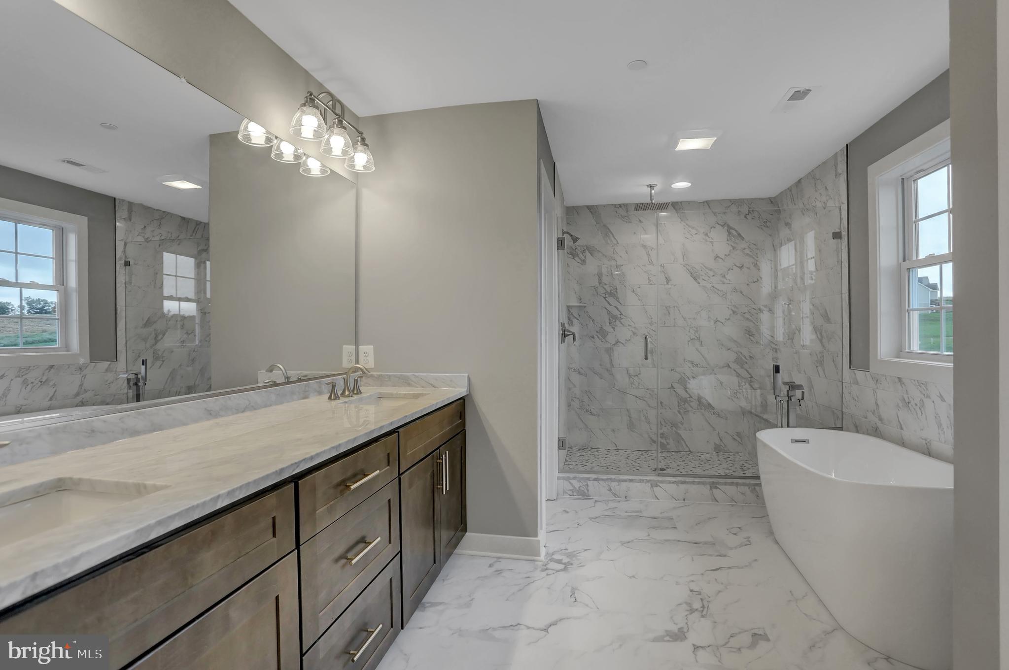 7319 Talbot Run Road Mount Airy, MD 21771 - Photo 32 of 54 Master bathroom has marble counter top