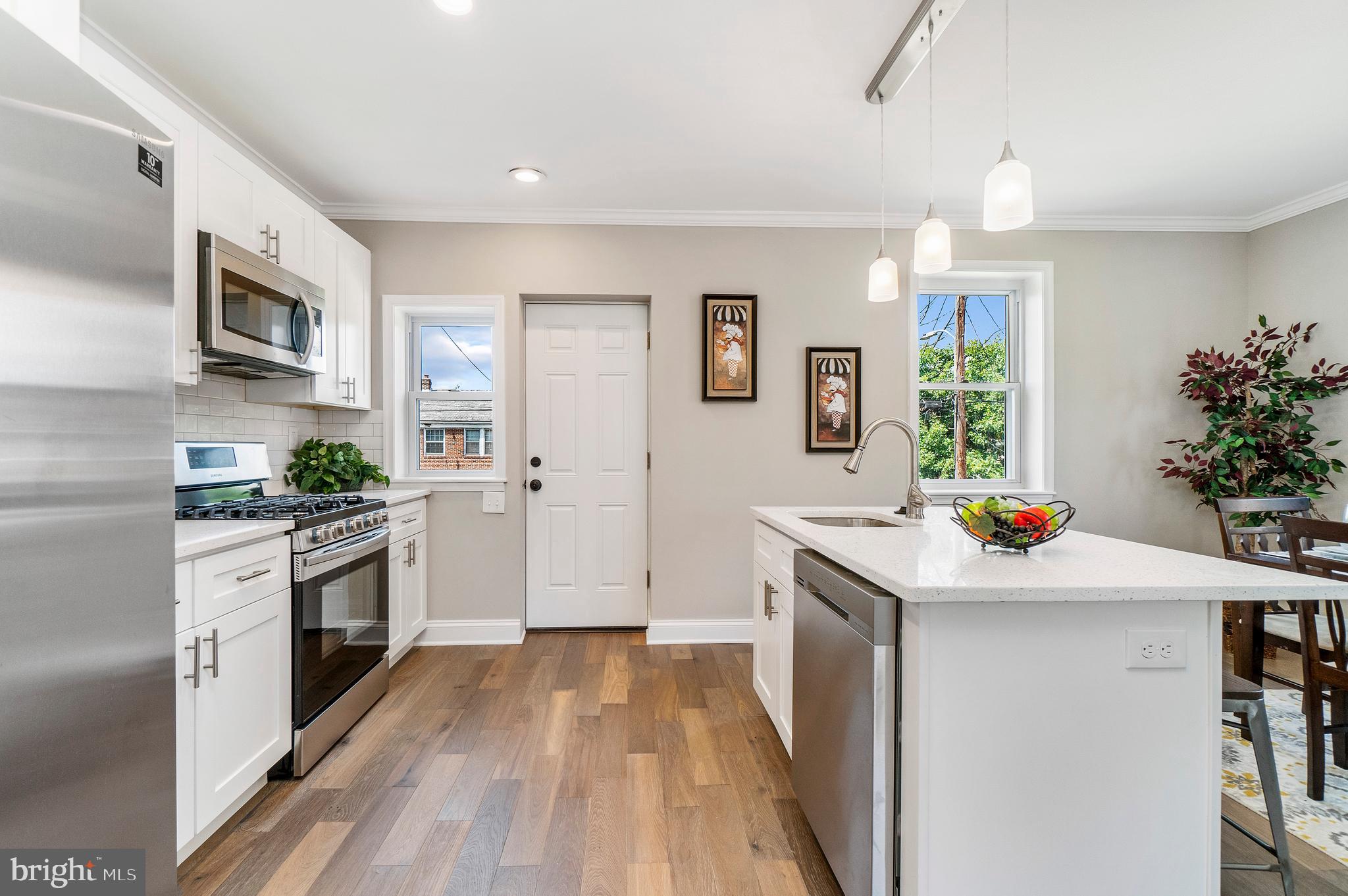 1616 Northwick Road Baltimore, MD 21218 - Photo 11 of 38 Upgraded Kitchen With Kitchen Island