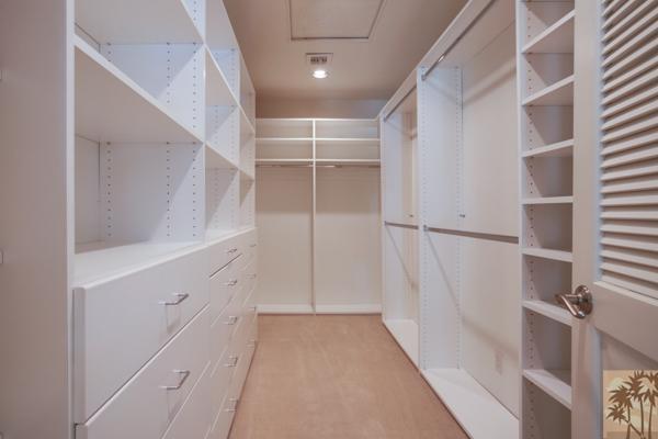 2 Boothill Circle Rancho Mirage, CA 92270 - Photo 13 of 42 a view of walk in closet with empty racks