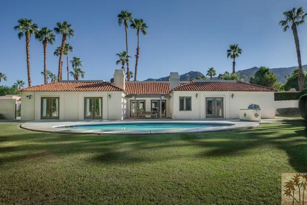 2 Boothill Circle Rancho Mirage, CA 92270 - Photo 35 of 42 a aerial view of a house with swimming pool having outdoor seating