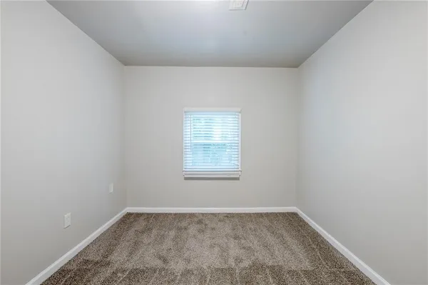 a view of a window in a room