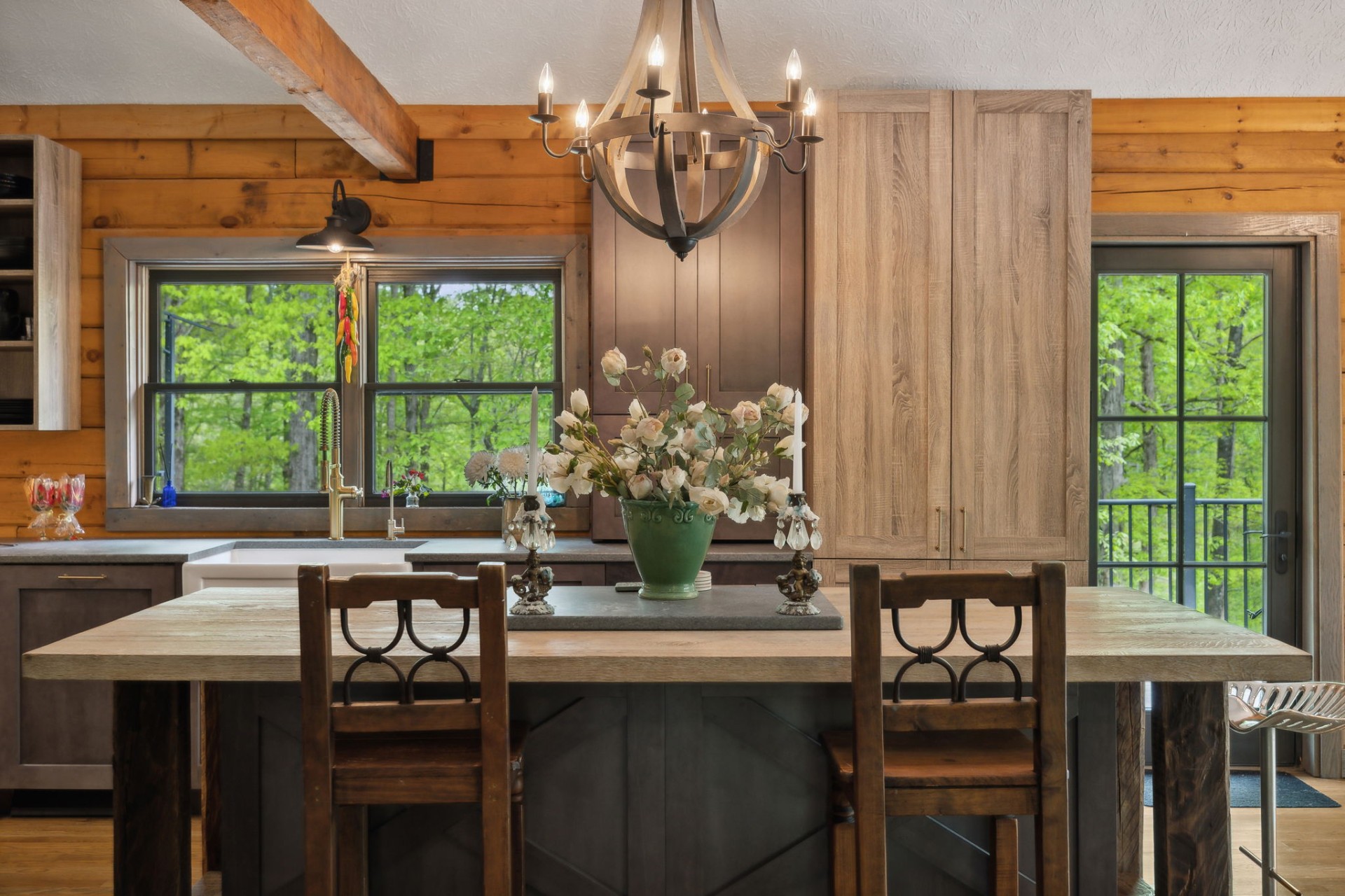 5617 A Pinewood Road Franklin, TN 37064 - Photo 14 of 67 a view of a dining room with furniture window and outside view