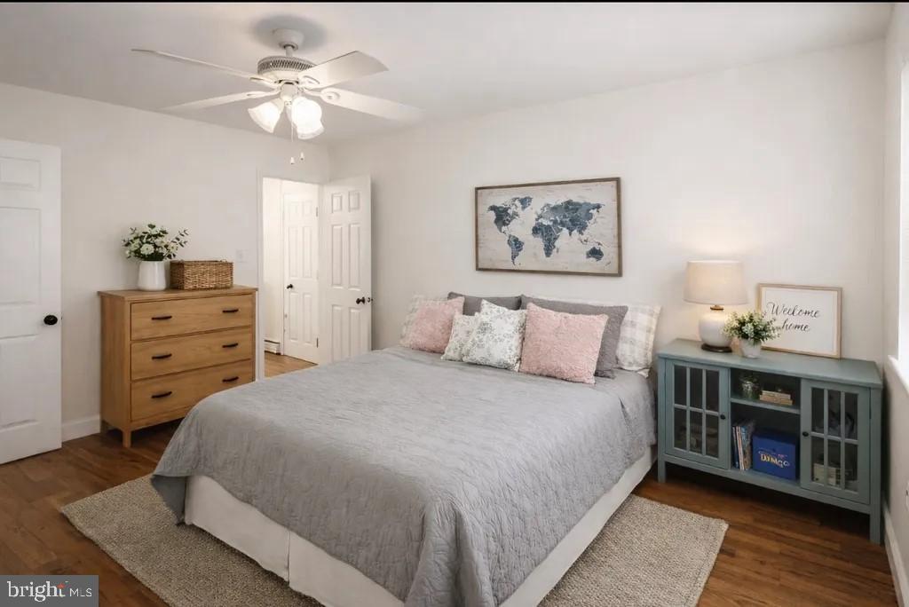 1919 Creek Road Hainesport, NJ 08036 - Photo 11 of 13 Serene bedroom with a world map accent.