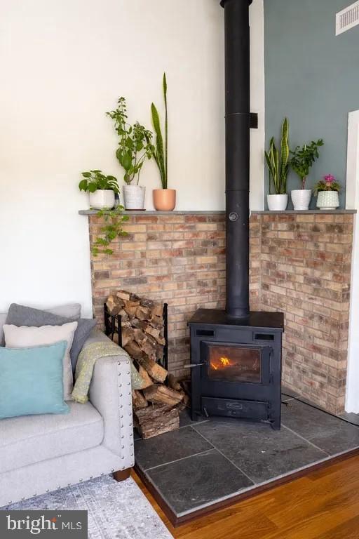 1919 Creek Road Hainesport, NJ 08036 - Photo 5 of 13 Cozy corner with a modern wood stove.
