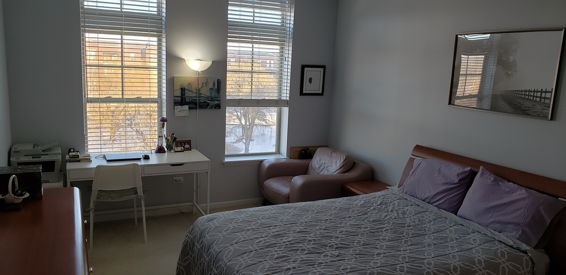 511 Prestwick Lane, Unit 501 Wheeling, IL 60090 - Photo 15 of 21 a bedroom with a bed and a window