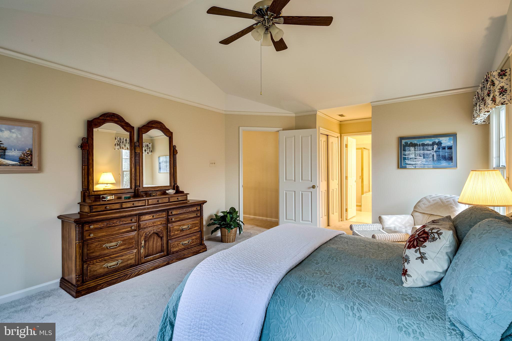 10396 Derby Drive Laurel, MD 20723 - Photo 19 of 41 Primary bedroom, vaulted ceilings.