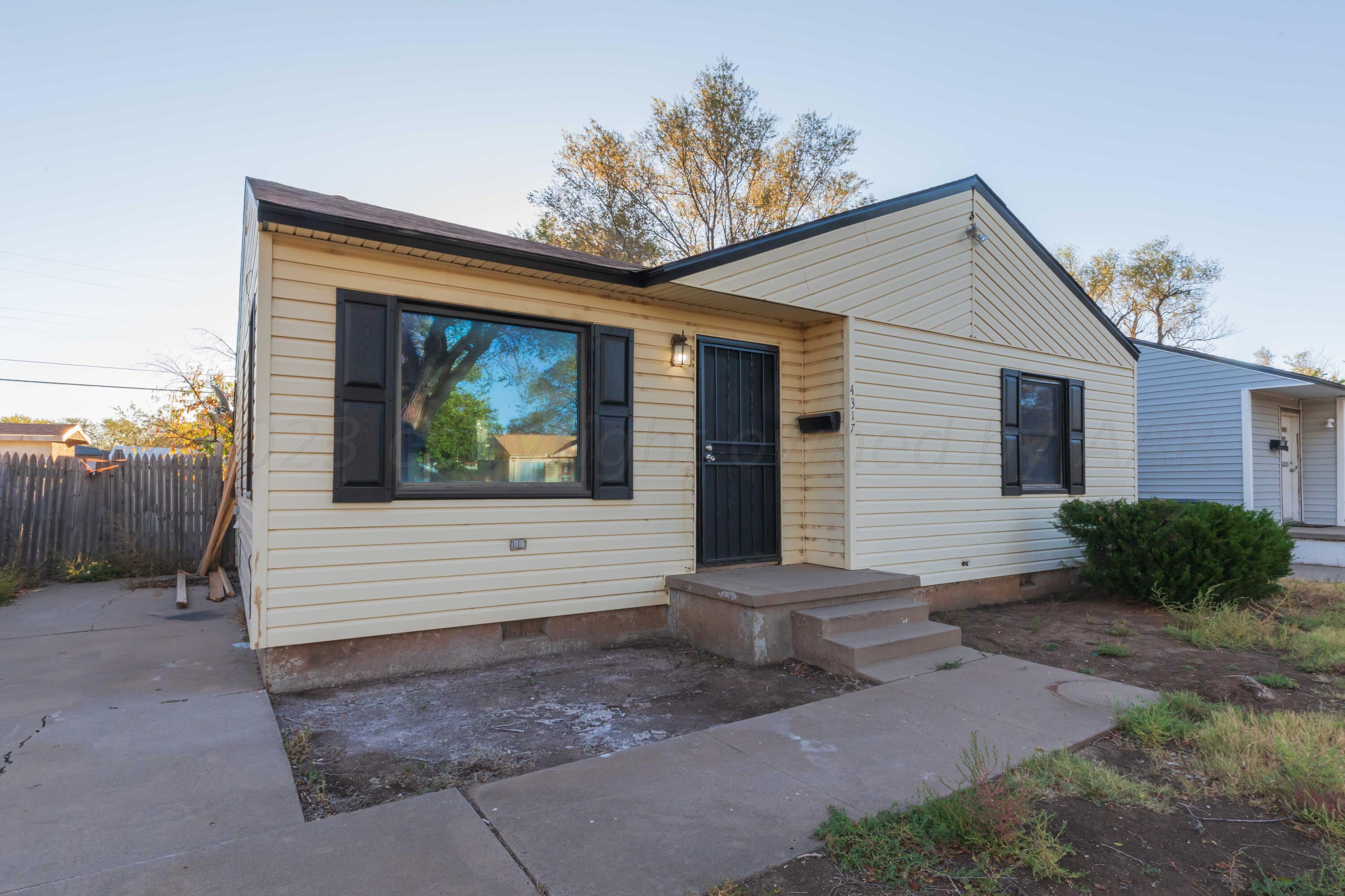 4317 Gables Street Amarillo, TX 79110 - Photo 2 of 29 FRONT VIEW 1