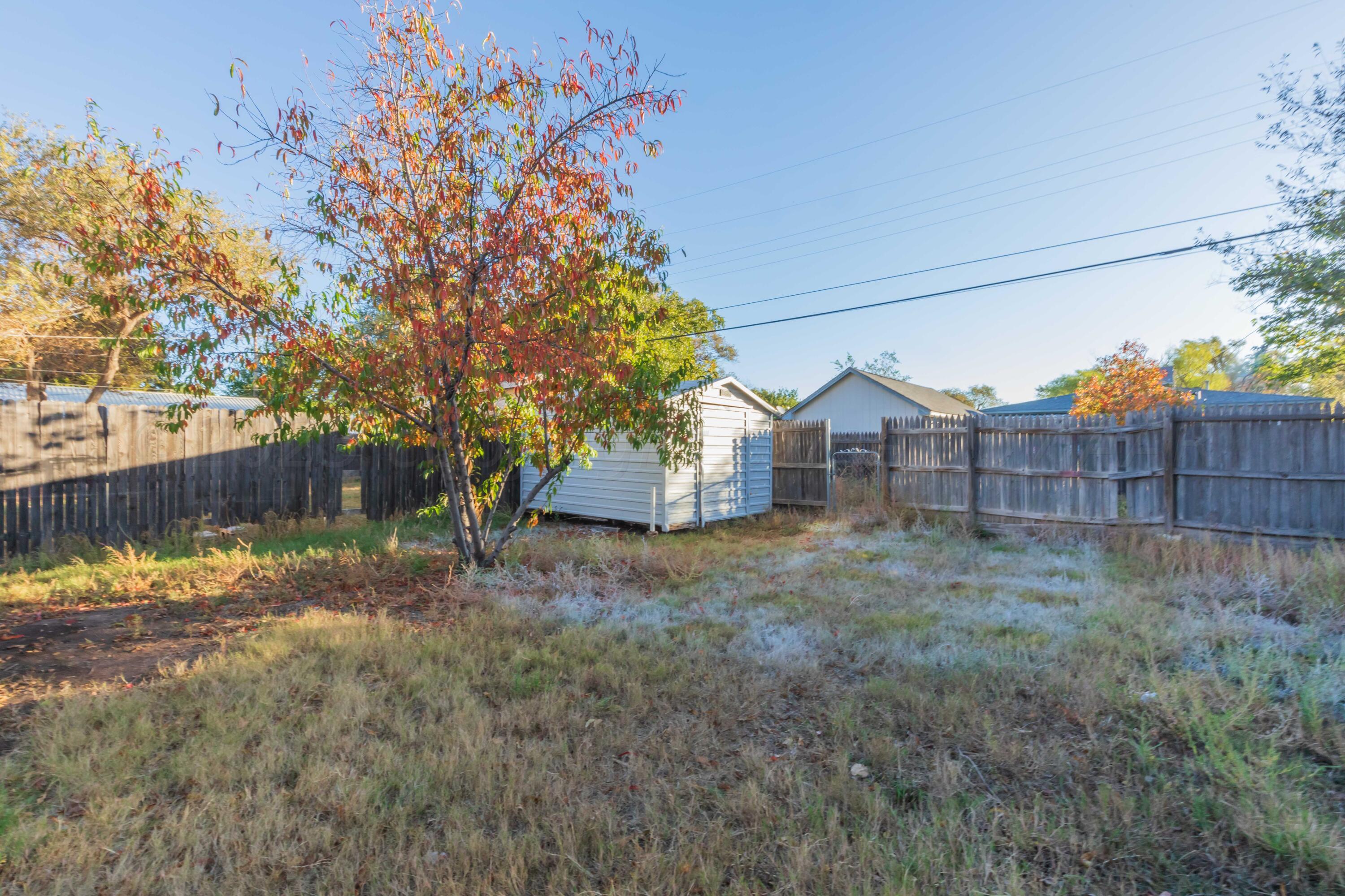 4317 Gables Street Amarillo, TX 79110 - Photo 29 of 29 BACKYARD VIEW 2