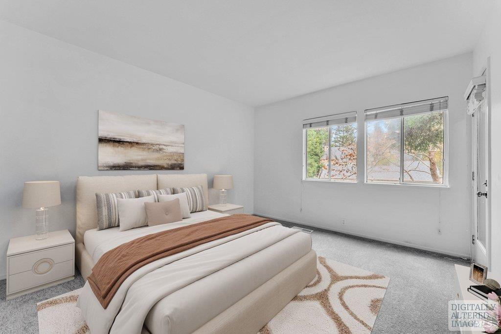 135 Koch Road Corte Madera, CA 94925 - Photo 26 of 57 a bedroom with a bed and a window