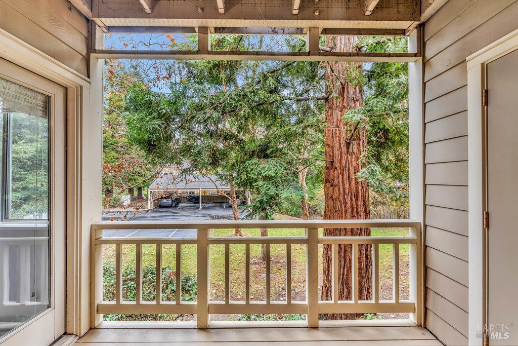 135 Koch Road Corte Madera, CA 94925 - Photo 8 of 57 a view of a building from a window