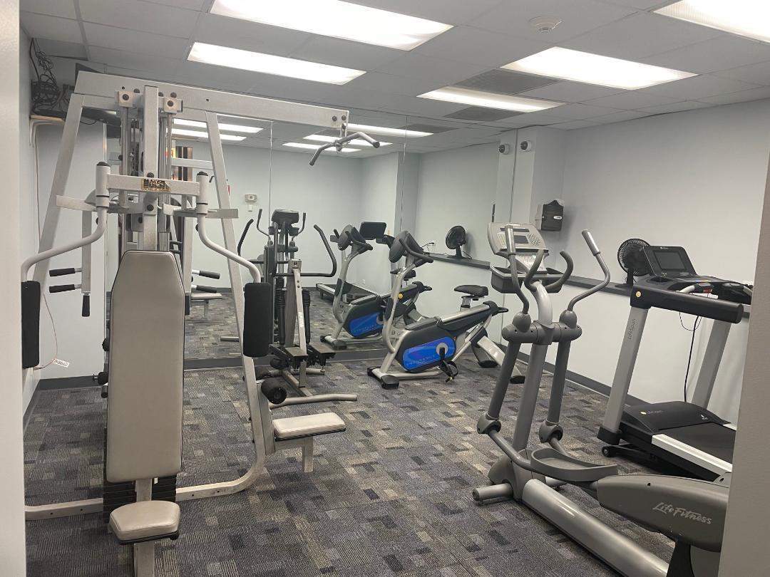 1451 East 55th Street, Unit 1030N Chicago, IL 60615 - Photo 17 of 18 a view of a room with gym equipment