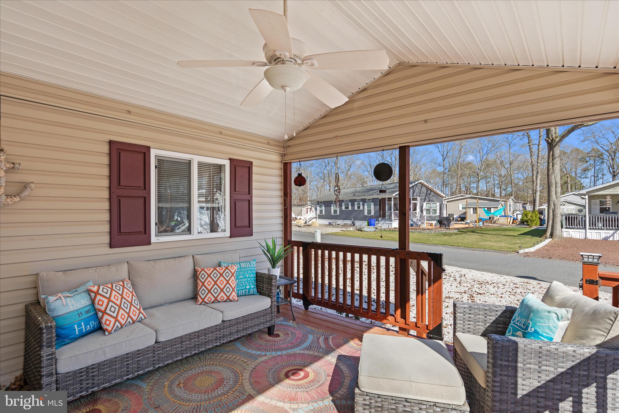 25760 Blue Ridge Street Millsboro, DE 19966 - Photo 40 of 64 a outdoor living space with furniture and garden view