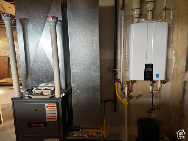 20 Q Puma Road, Unit Q20 Fairview, UT 84629 - Photo 25 of 51 Utilities with water heater and heating unit