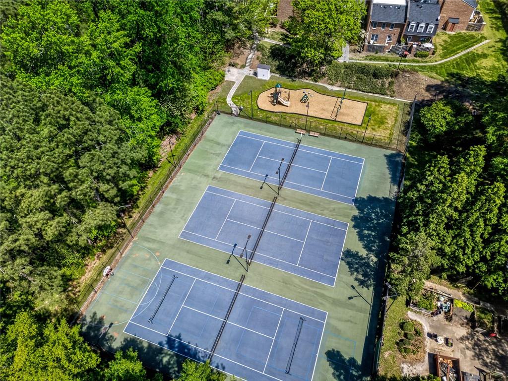 9 Scotland Place Northwest Atlanta, GA 30318 - Photo 36 of 49 an aerial view of a