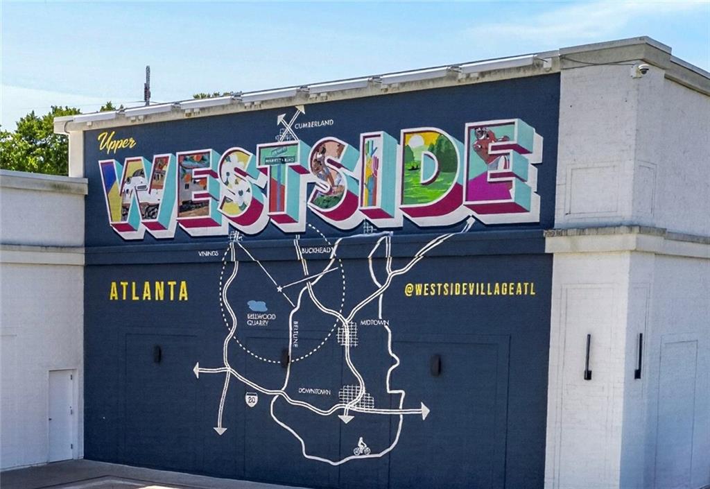 9 Scotland Place Northwest Atlanta, GA 30318 - Photo 47 of 49 a bunch of street signs outside the stores