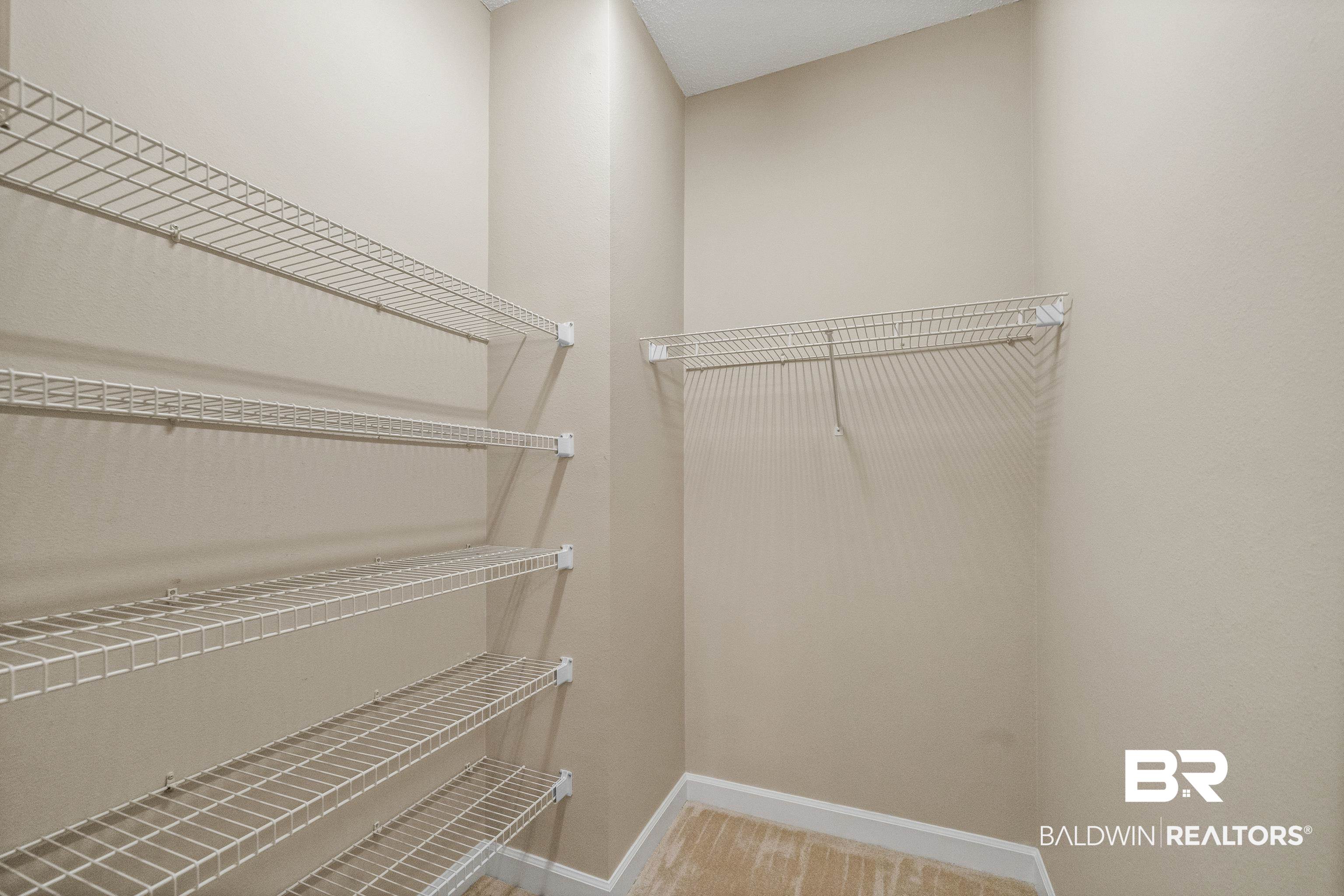 27 Cottage Drive Fairhope, AL 36532 - Photo 24 of 33 Walk in closet featuring light carpet