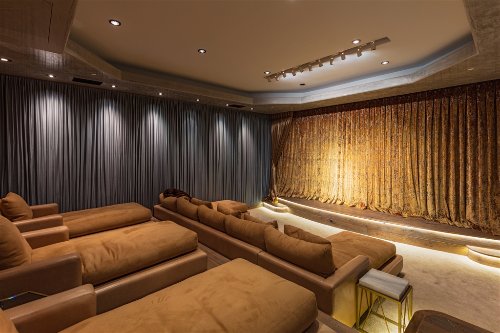 6342 Las Colinas Rancho Santa Fe, CA 92067 - Photo 8 of 9 Professional, sound proofed media room