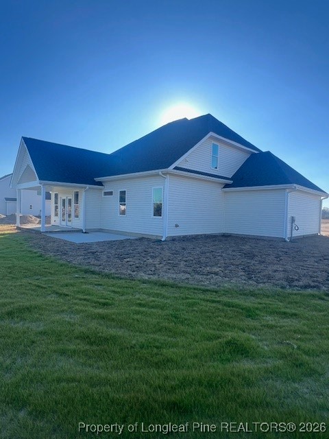 108 Sunny Acres Lane Clinton, NC 28328 - Photo 31 of 33 a house view with a garden space