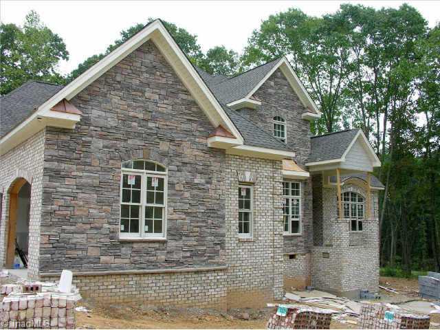 8502 Crested Oak Court Oak Ridge, NC 27310 - Photo 2 of 4 Other. This Close Up Shows The Detail Of The Stunning Brick & Stone Exterior