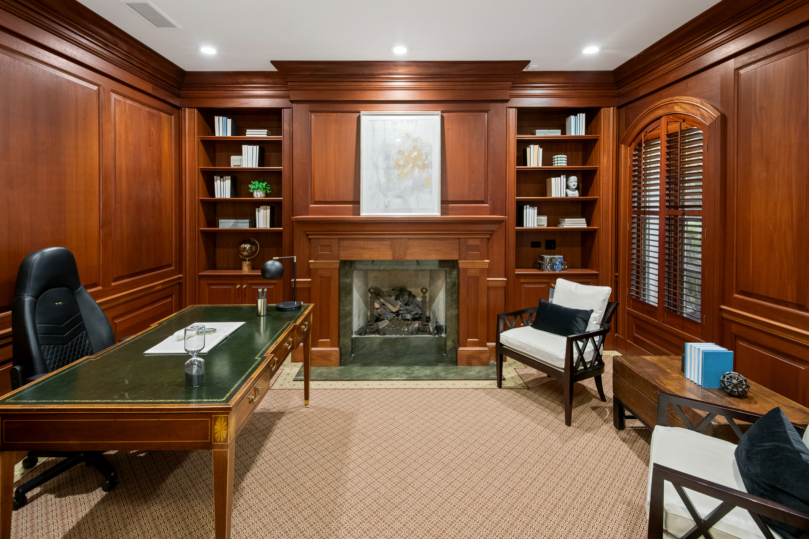 1921 North Mohawk Street Chicago, IL 60614 - Photo 34 of 44 a room with furniture and a fireplace