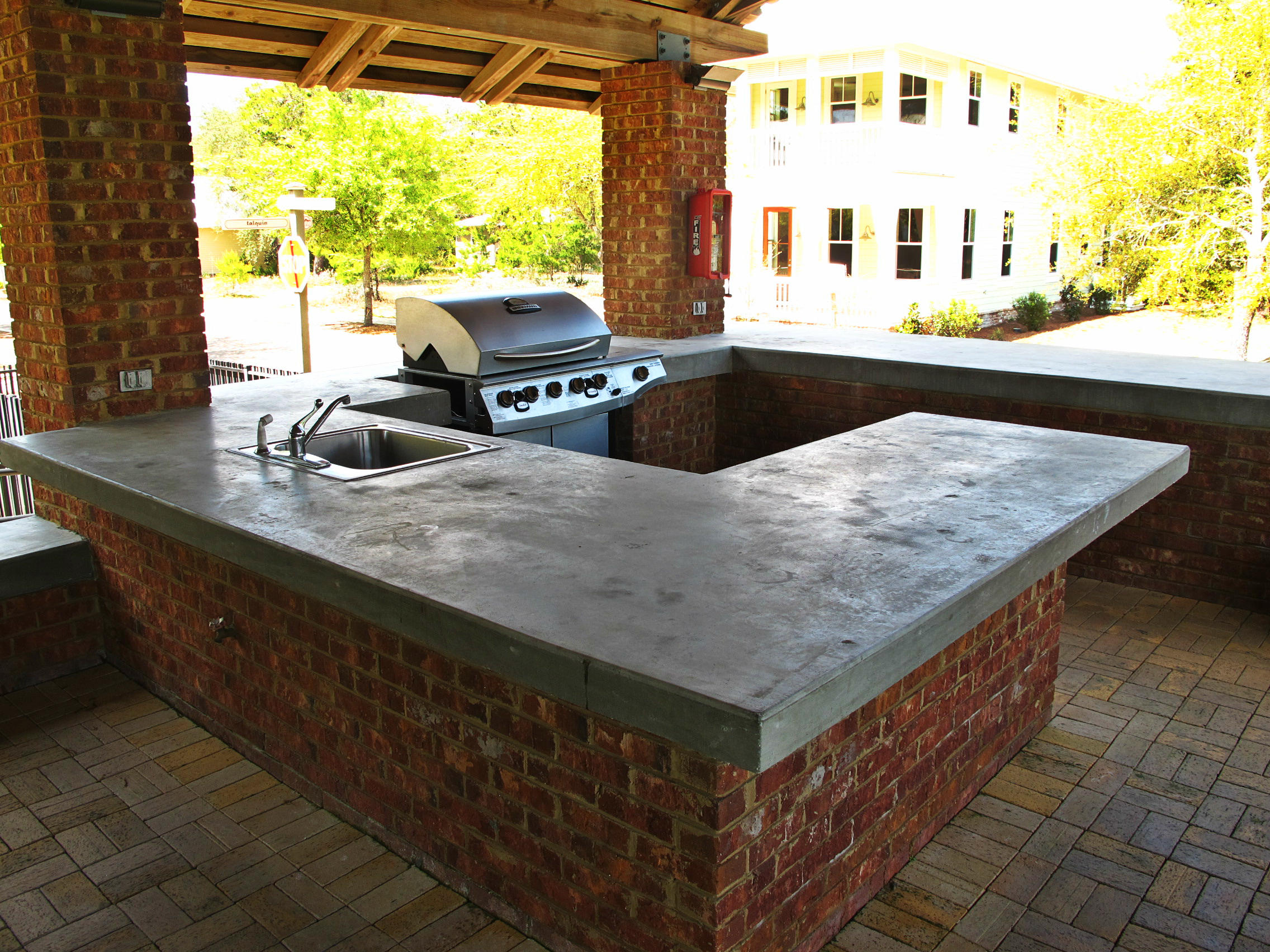 Lot 11 West Okeechobee Santa Rosa Beach Santa Rosa Beach, FL 32459 - Photo 10 of 14 Outdoor Kitchen (w grill)