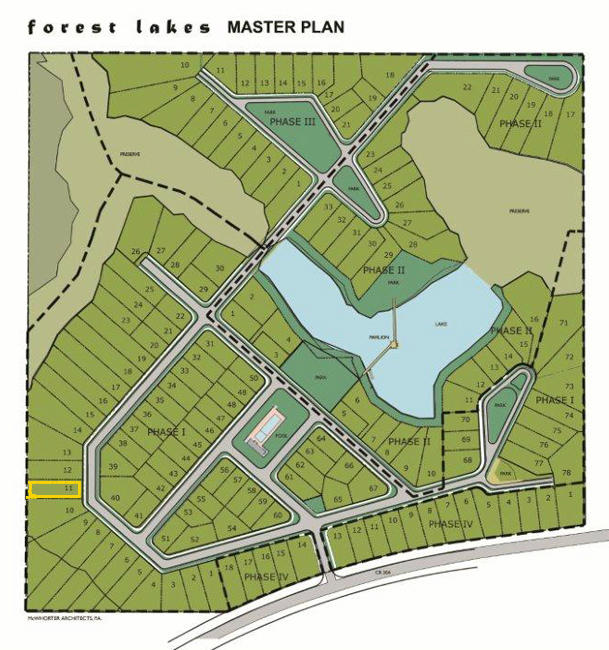 Lot 11 West Okeechobee Santa Rosa Beach Santa Rosa Beach, FL 32459 - Photo 6 of 14 Forest Lakes Master Plan