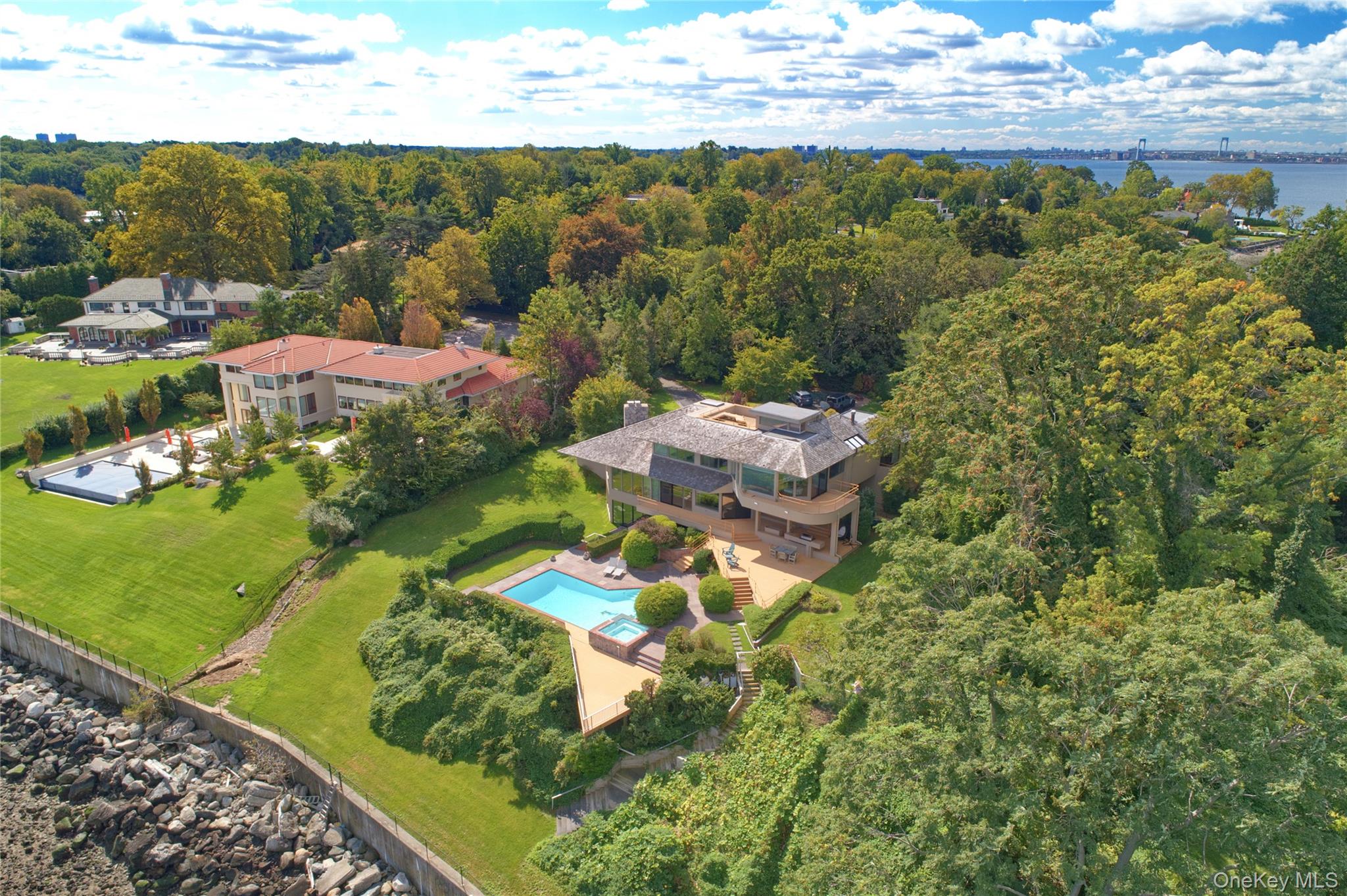15 Gatsby Lane Great Neck, NY 11024 - Photo 5 of 12 a view of a lake with a houses