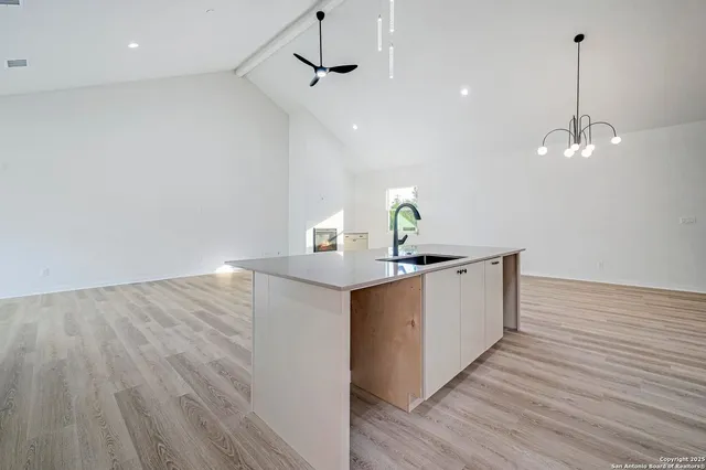 a very nice looking room with a large window