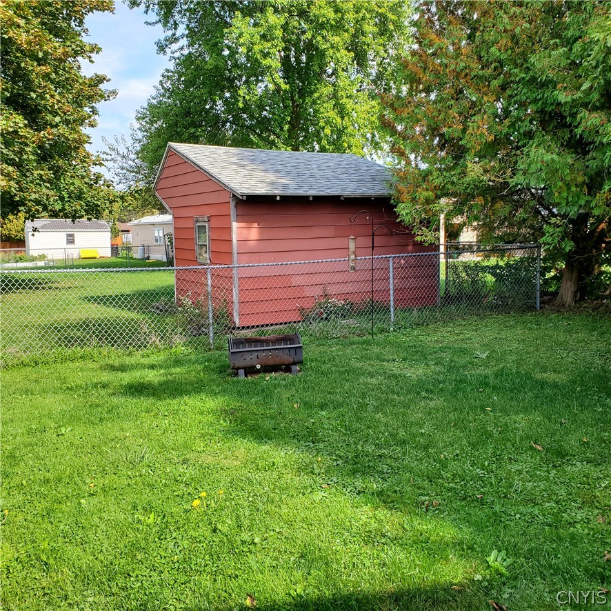 200 Mohawk Street Sullivan, NY 13037 - Photo 4 of 16 View off the deck shows the neighbor's fence.