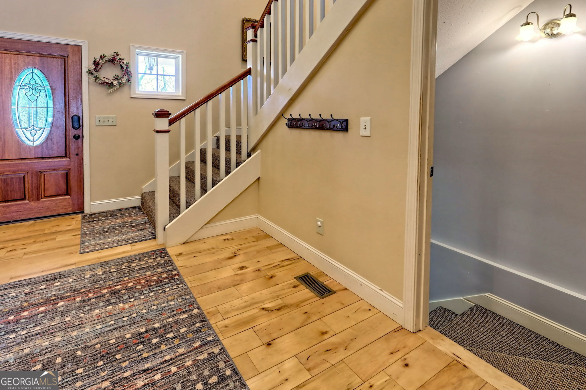 1068 Coleman River Road Clayton, GA 30525 - Photo 56 of 86 a view of an entryway with wooden floor
