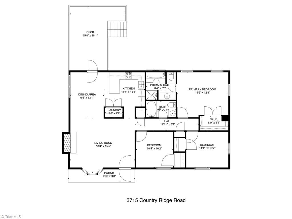 3715 Country Ridge Road Greensboro, NC 27405 - Photo 34 of 35 Gallery Image 34
