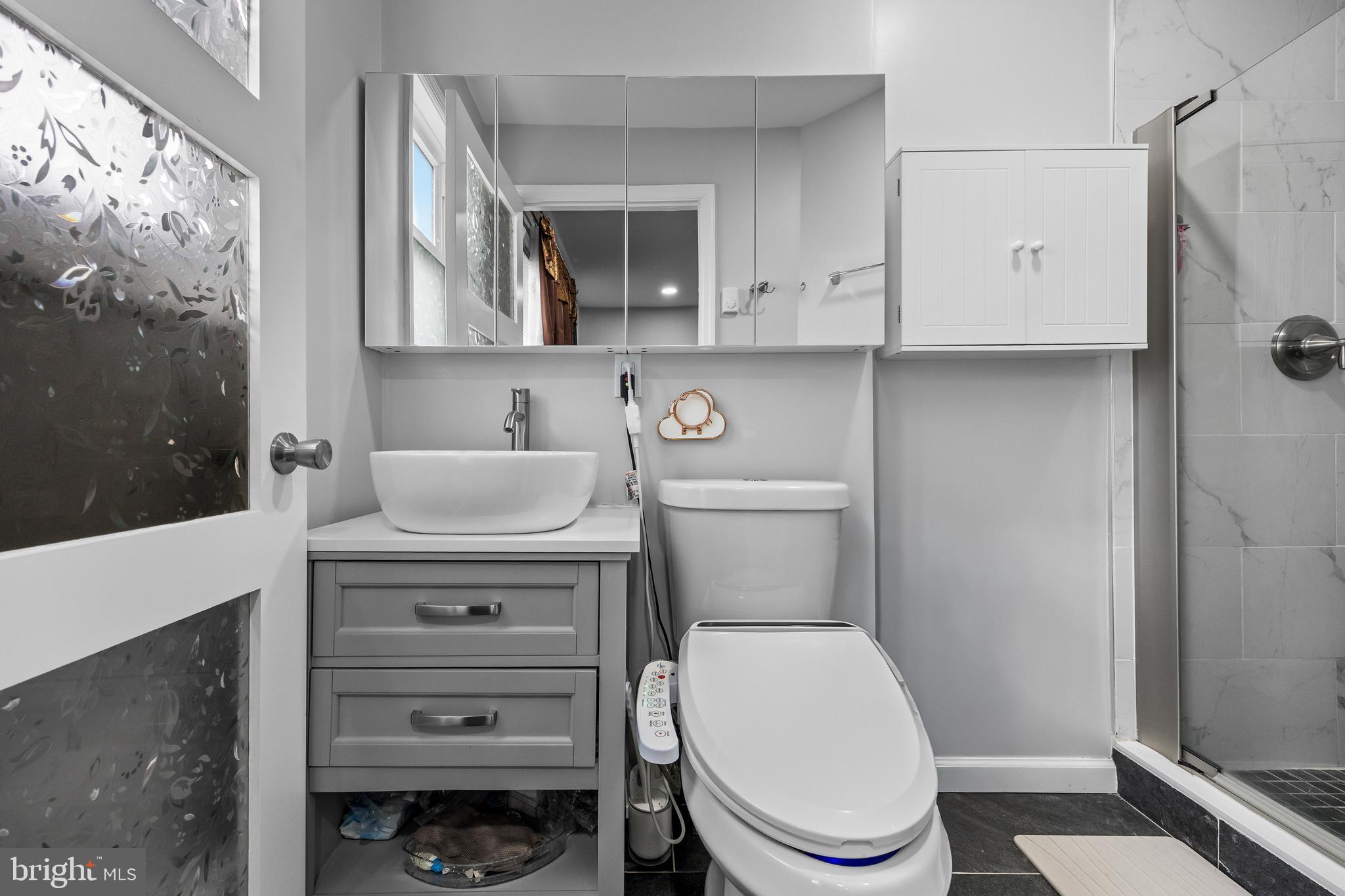 7 Picardy Place Southampton, NJ 08088 - Photo 18 of 26 a bathroom with a toilet a sink and a shower