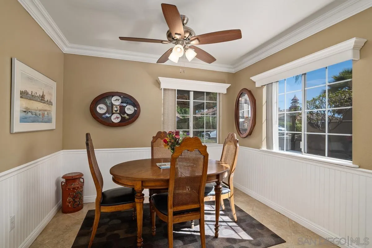 2516 Columbine Road Alpine, CA 91901 - Photo 16 of 33 a dining room with furniture a rug and a large window