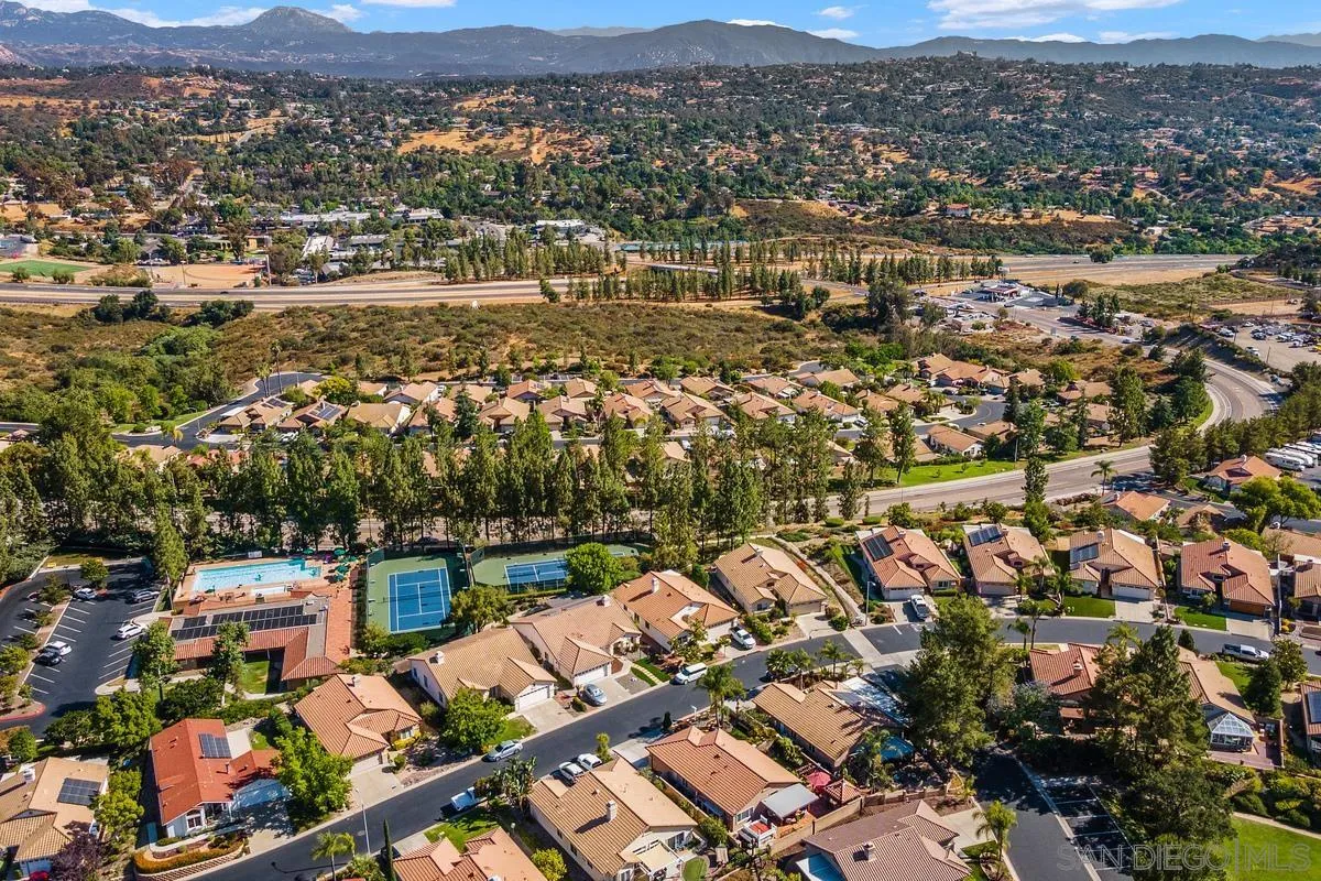 2516 Columbine Road Alpine, CA 91901 - Photo 31 of 33 an aerial view of residential houses with outdoor space