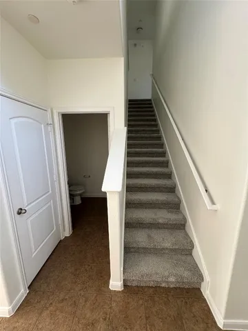 a view of a livingroom with a chandelier