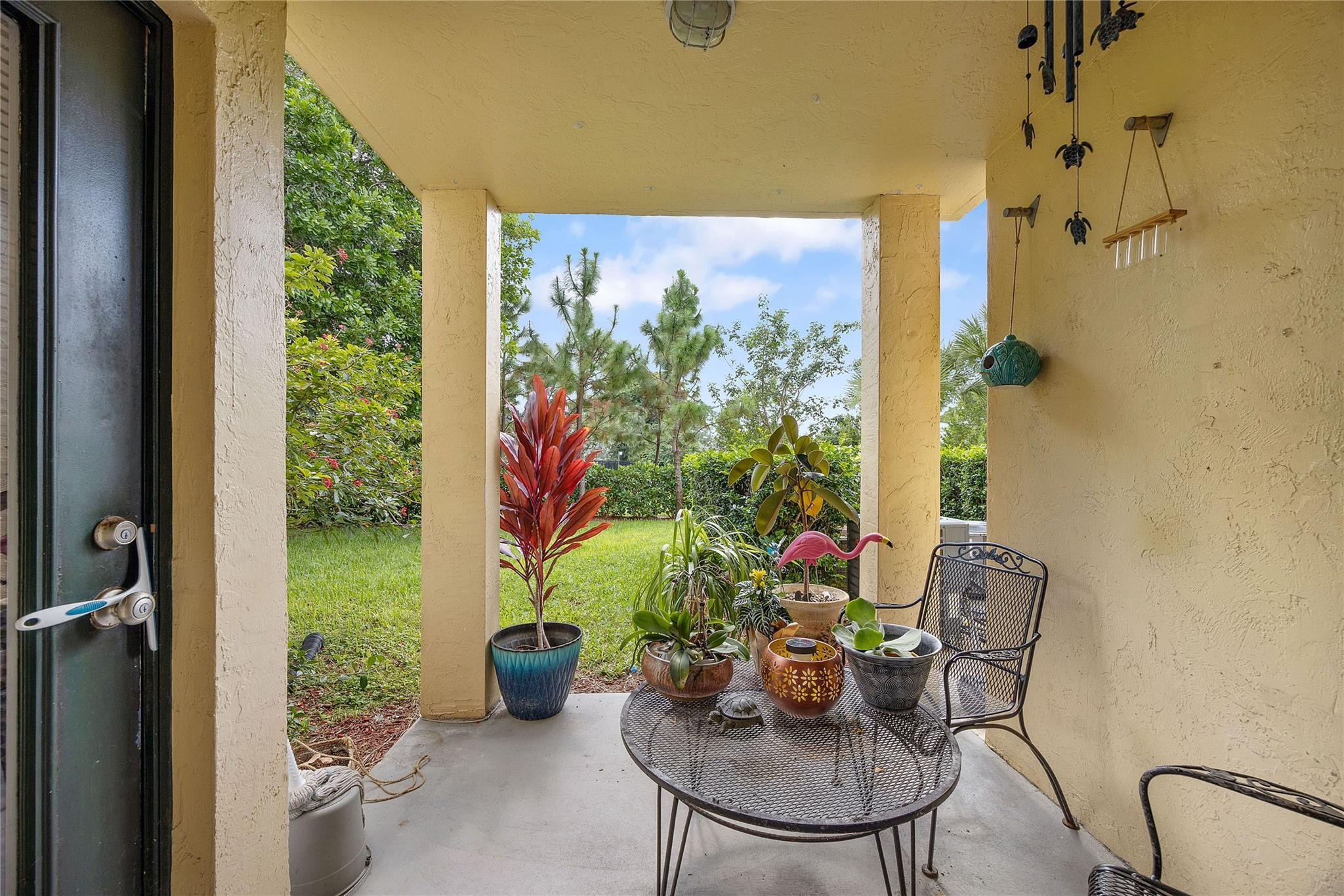 6332 La Costa Drive, Unit B Boca Raton, FL 33433 - Photo 10 of 13 a dining room with furniture and garden view