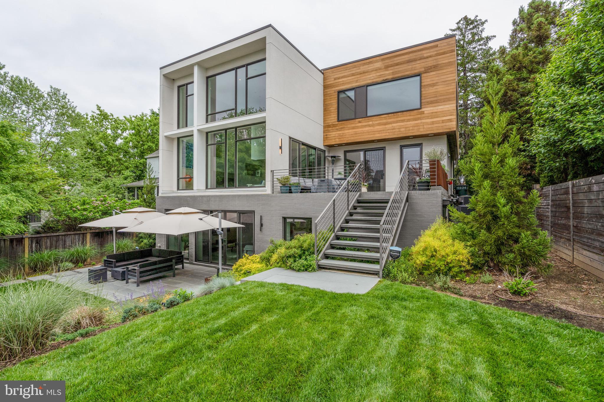 4834 W Street Northwest Washington, DC 20007 - Photo 33 of 36 Rear exterior