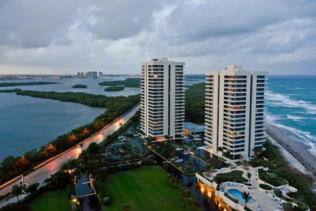 a city view from a balcony