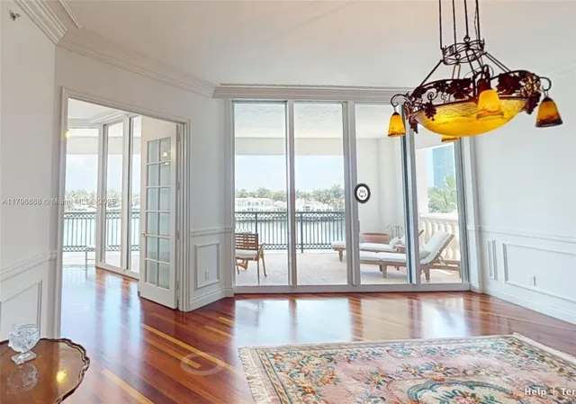 a view of a city with a lake