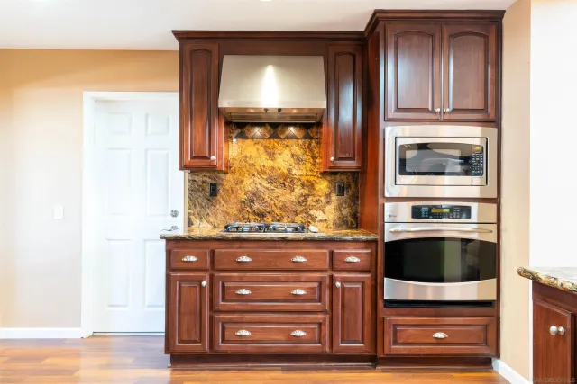 a view of front door of house