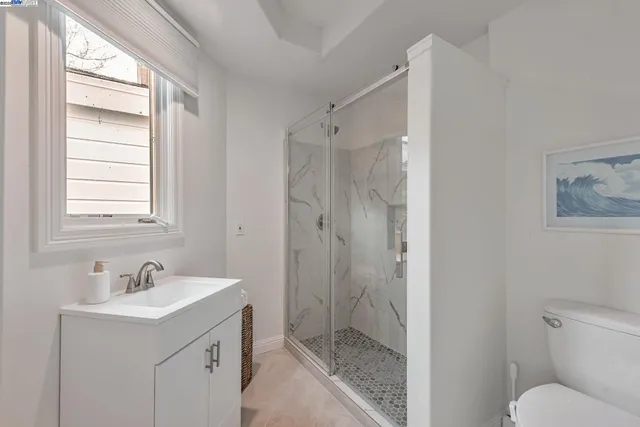 a view of balcony with furniture