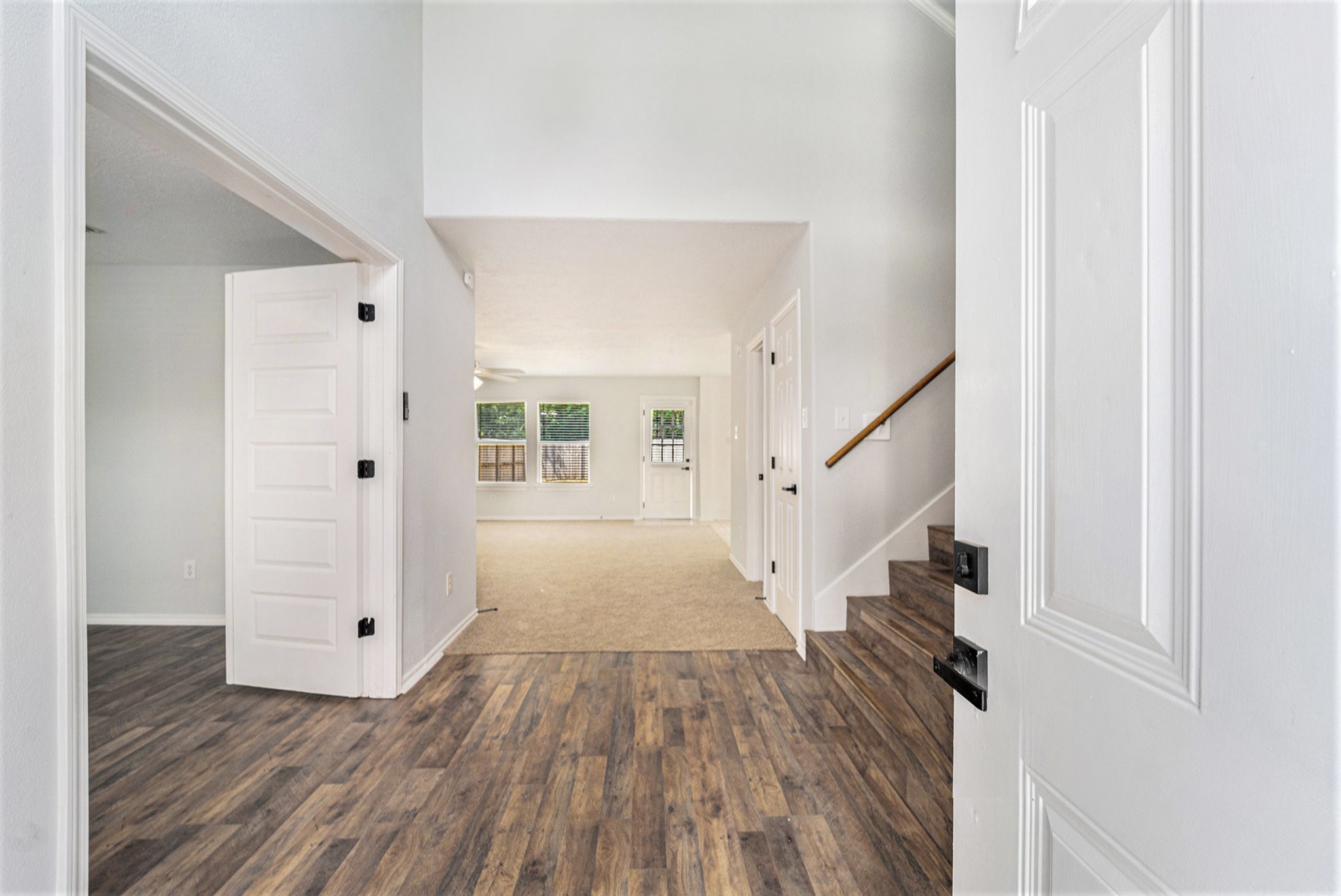 18131 Stone Trail Manor Drive Humble, TX 77346 - Photo 7 of 31 a view of entryway with wooden floor