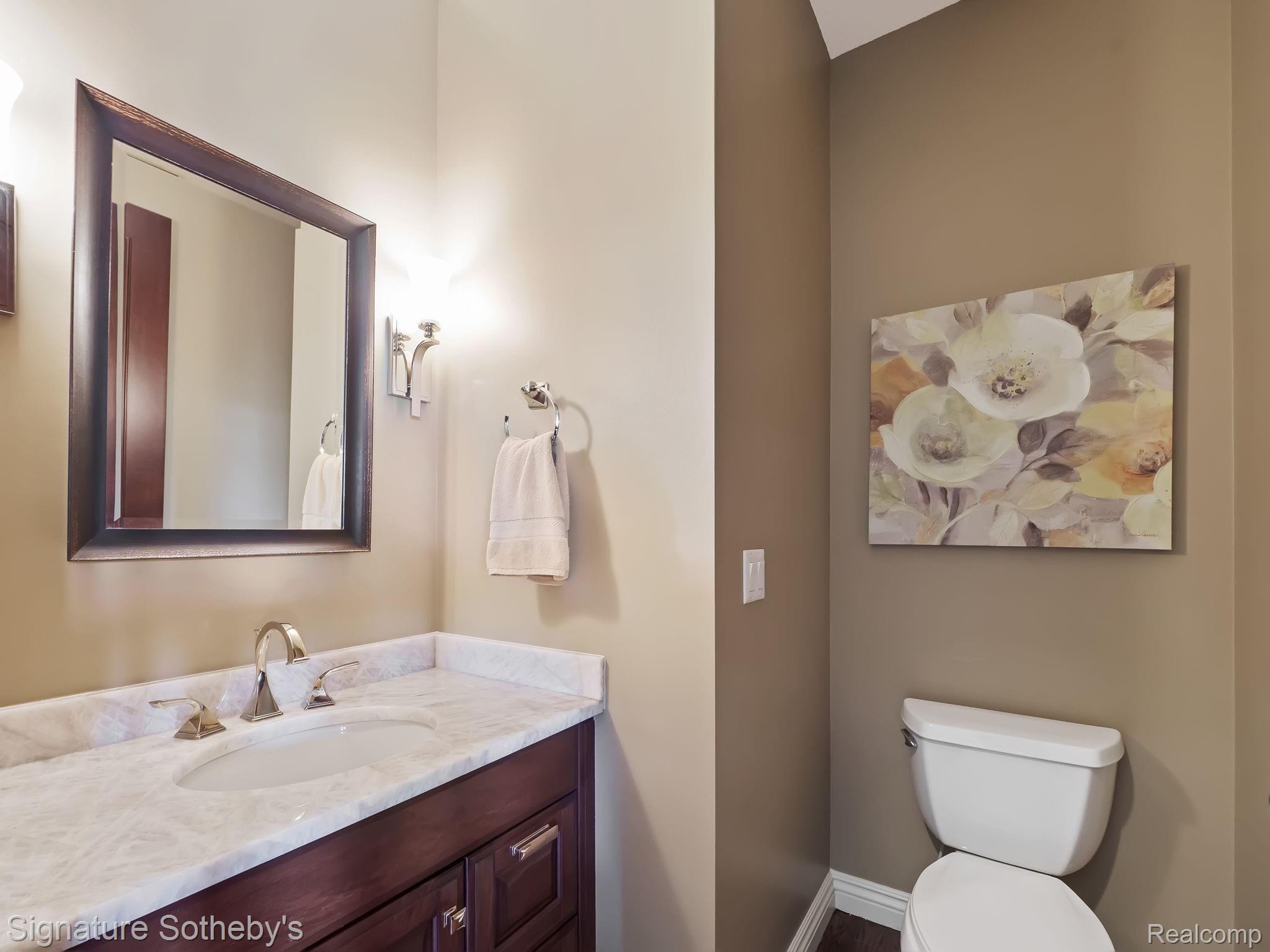 4788 Crestone Way Rochester, MI 48306 - Photo 36 of 63 2ND POWDER ROOM ENTRY LEVEL