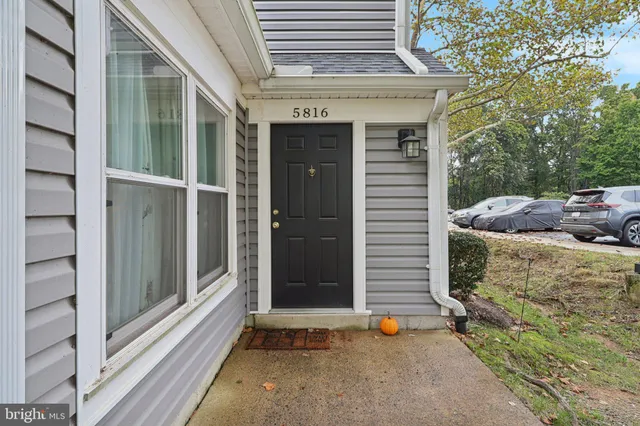 a view of outdoor space and porch