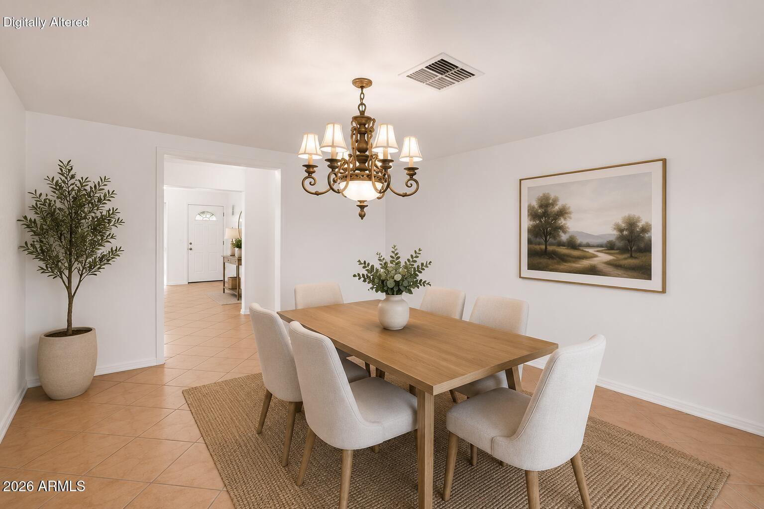 7 South Catalina Street Gilbert, AZ 85233 - Photo 8 of 24 Dining Room Virtual Staging