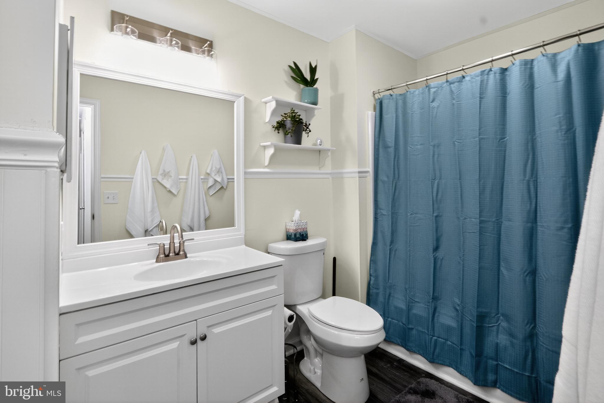 111 Oaklawn Road Stafford, VA 22554 - Photo 39 of 50 a bathroom with a sink a toilet and shower