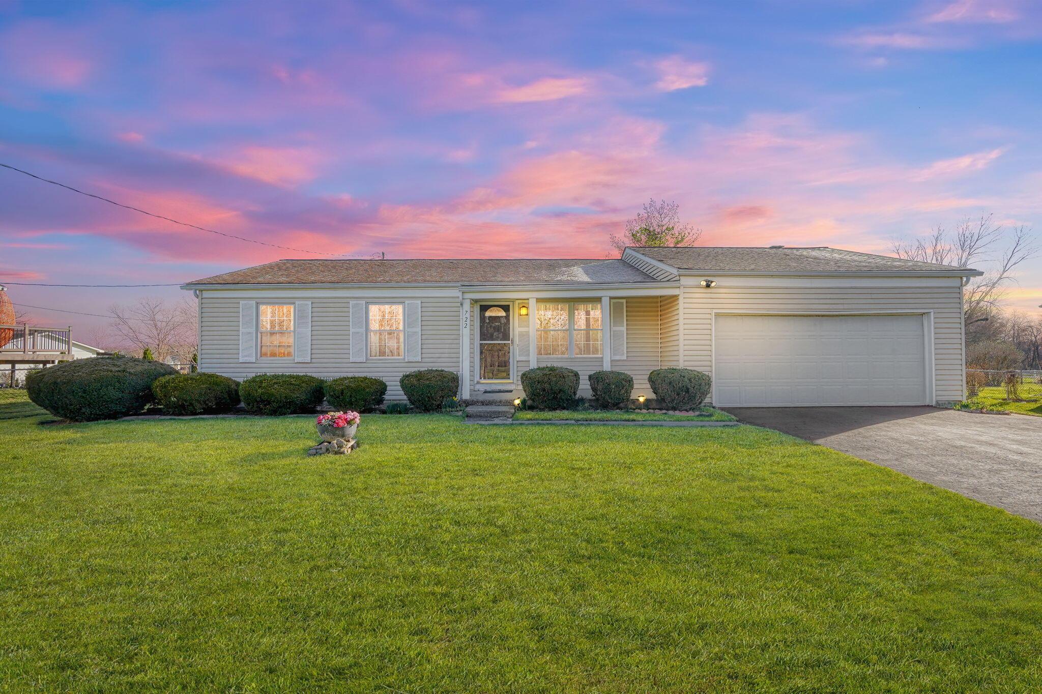 722 Amity Road Galloway, OH 43119 - Photo 2 of 61 722 Amity Rd Virtual Twilight