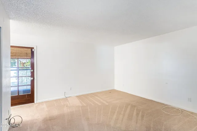 a view of empty room