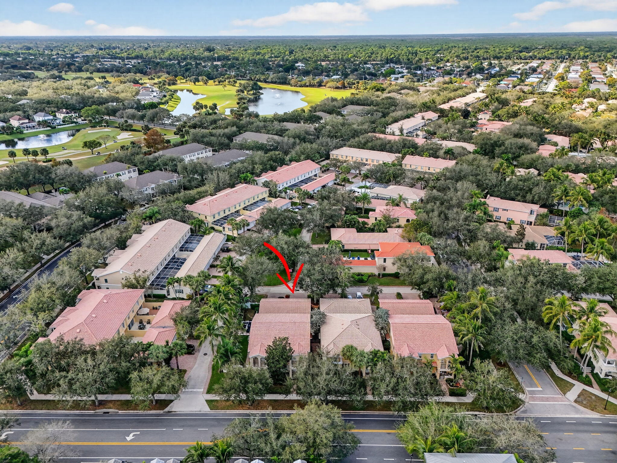4118 Parkside Drive Jupiter, FL 33458 - Photo 54 of 73 an aerial view of a city