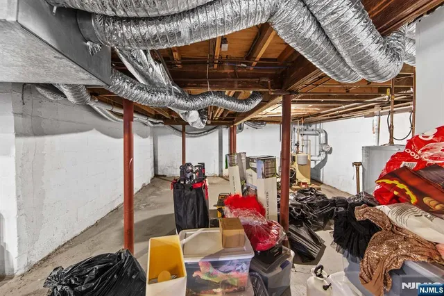 a view of storage and utility room